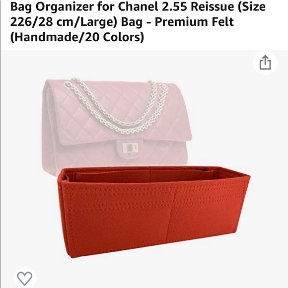 Chanel reissue 2.55 bag 226 double flap GHW - Picture 13 of 13